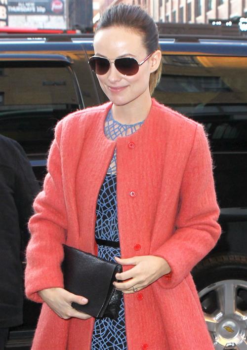 Olivia Wilde out in New York City - February 14, 2013 (Valentine's Day)