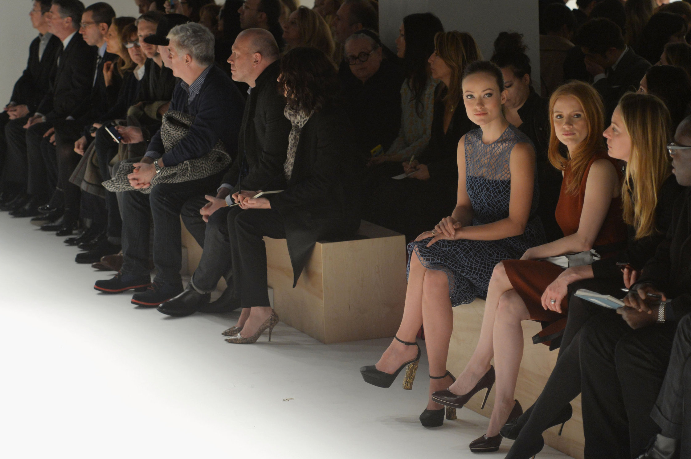 Olivia Wilde attends Calvin Klein Fall 2013 Presentation in New York City - February 14, 2013 