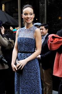 Olivia Wilde attends Calvin Klein Fall 2013 Presentation in New York City - February 14, 2013 