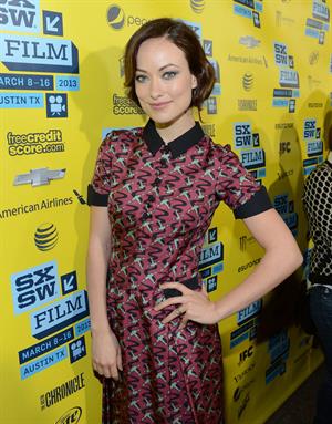 Olivia Wilde at  Drinking Buddies  Premiere at SSW Festival in Austin - March 9, 2013 
