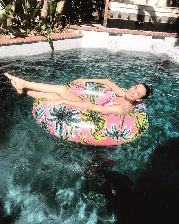 Odette Yustman in a bikini