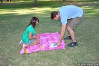 Dollce was and is a BOMBSHELL. I am so glad we ran in to her. She has some great BREASTS. I almost didn’t want her to tease us. I just wanted to rip her blouse right there and then at the park. But I kept my cool. We took her back to the house and gave this student a few lessons of our own.
Dollce is on her back with her skirt up around her waist and her panties pulled to the side. Her man, a well- hung white dude, has his cock in her pussy and he`s giving it to her hard. He`s really fucking her good, as the moans streaming from her mouth indicate.
This sultry Latina babe with her massive 34DD jugs and an incredible ass says that sucking dick is her favorite bedroom activity. My Dearest Dollce, she doesn’t just give head, she gives an experience. A ton of head and hand movement with a lot of tongue action as well. These are the key to her oral ability! Also, she has the greatest big jugs for amazing tit worship along with awesome titty fucking. Watch out how aggressive she is! I especi