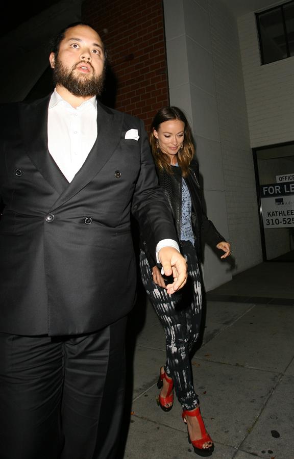 Olivia Wilde at Mr Chow's Restaurant in Beverly Hills - June 12, 2013 