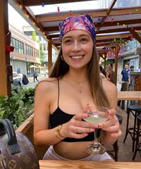 Elsie Hewitt in a bikini