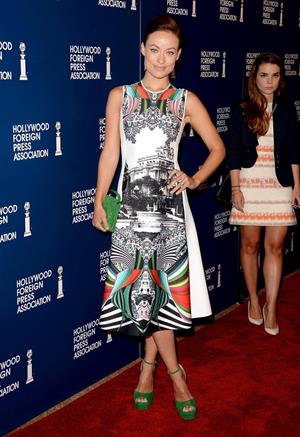 Olivia Wilde attends Hollywood Foreign Press Installation Luncheon in Beverly Hills - August 13, 2013 