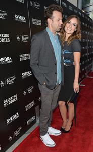 Olivia Wilde attends the  Drinking Buddies  Screening at Arclight Cinemas in Hollywood - August 15, 2013 