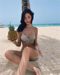 Mishka Silva in a bikini