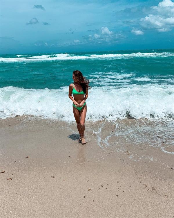 Jordan Taylor Stone in a bikini