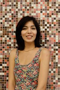 Camila Gomez in a Sundress