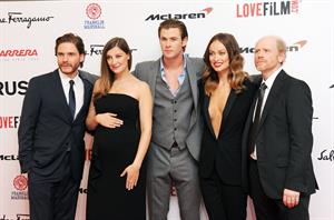 Olivia Wilde attending the  Rush  World Premiere on September 2, 2013