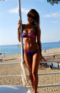 Kenza Zouiten in a bikini