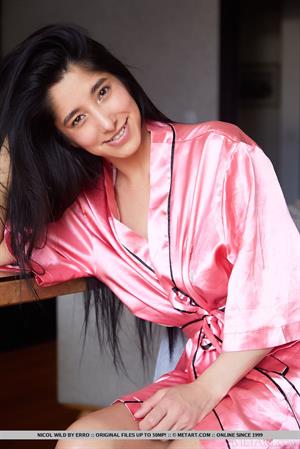 Nicol Wild Nude Pictures Silk Rose