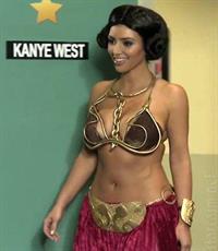 Kim Kardashian in lingerie