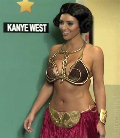 Kim Kardashian in lingerie