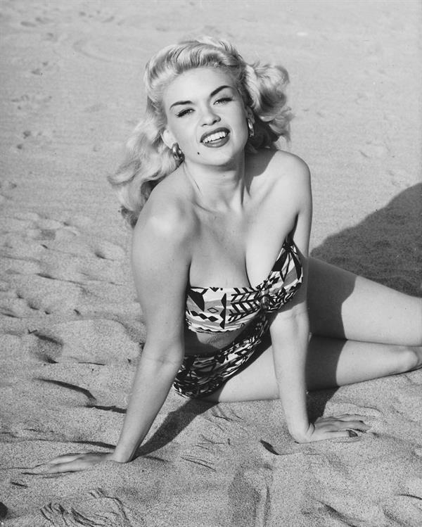 Jayne Mansfield in a bikini