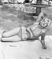 Jayne Mansfield in a bikini