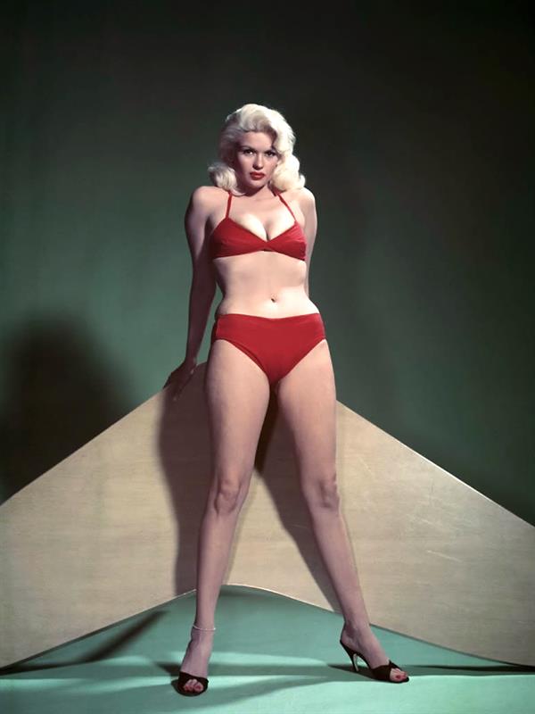 Jayne Mansfield in a bikini