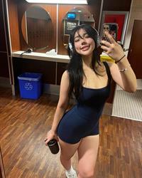 Hannah Kim taking a selfie