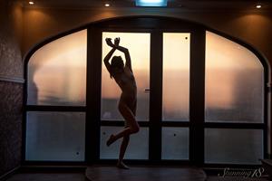 Vinka Nude Pictures Naked in the Museum