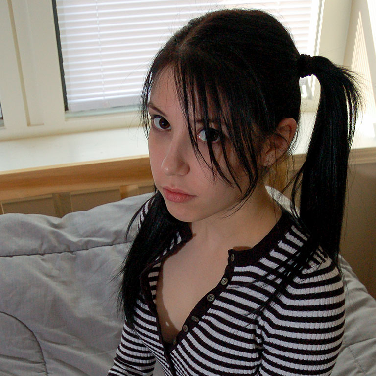 Alt Teen With Pigtails