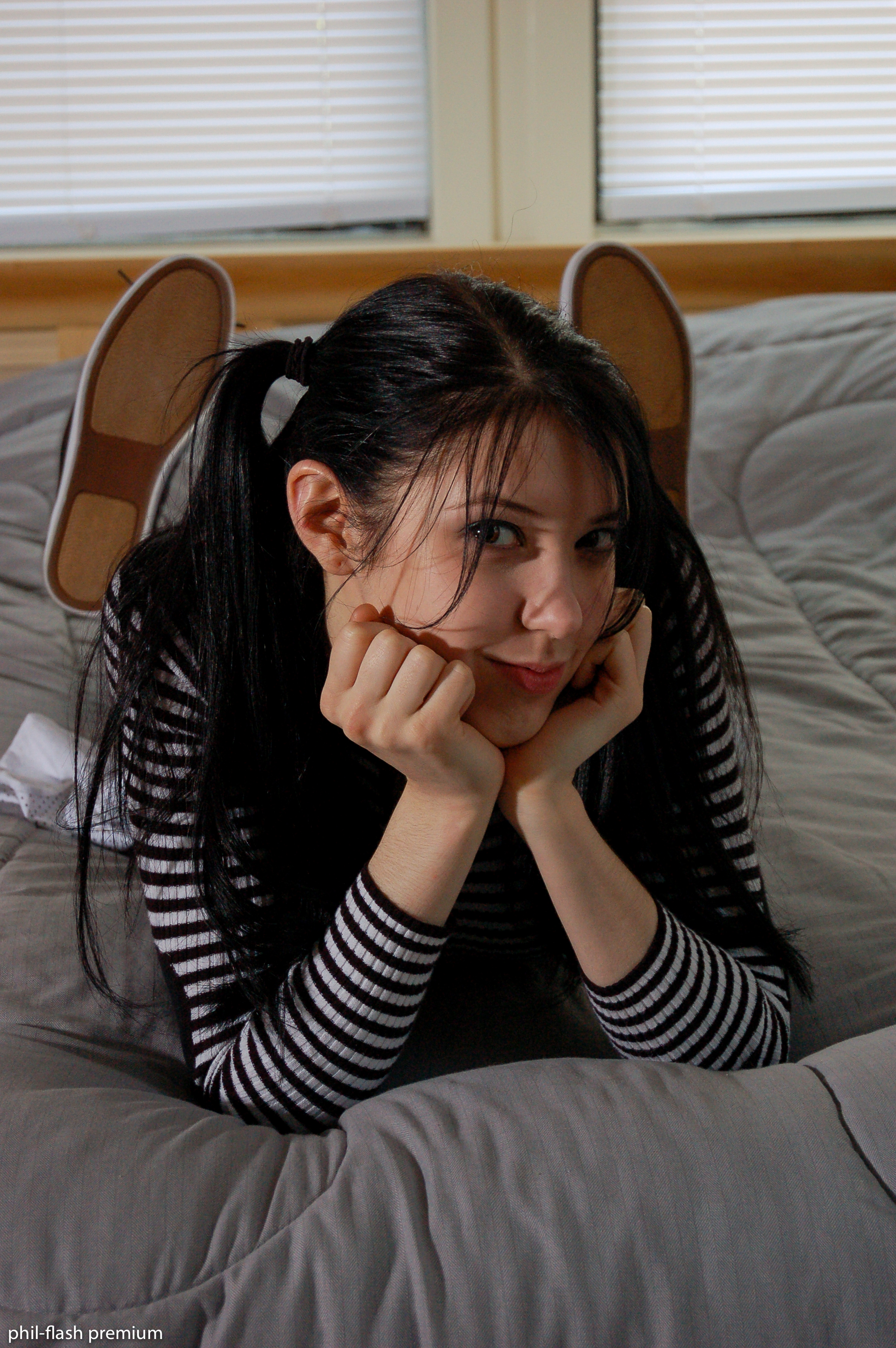 Alt Teen With Pigtails