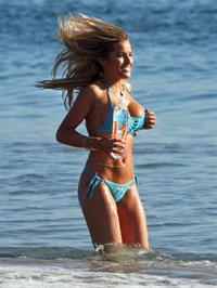 Keyara Watts in a bikini