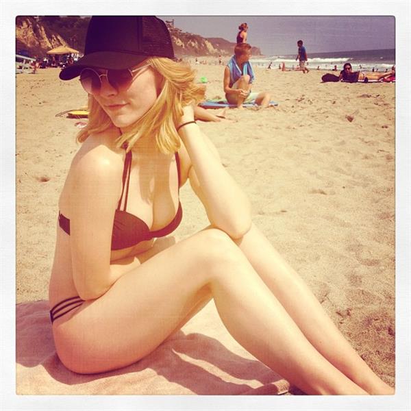Amy Heidemann in a bikini