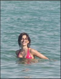 Penélope Cruz in a bikini