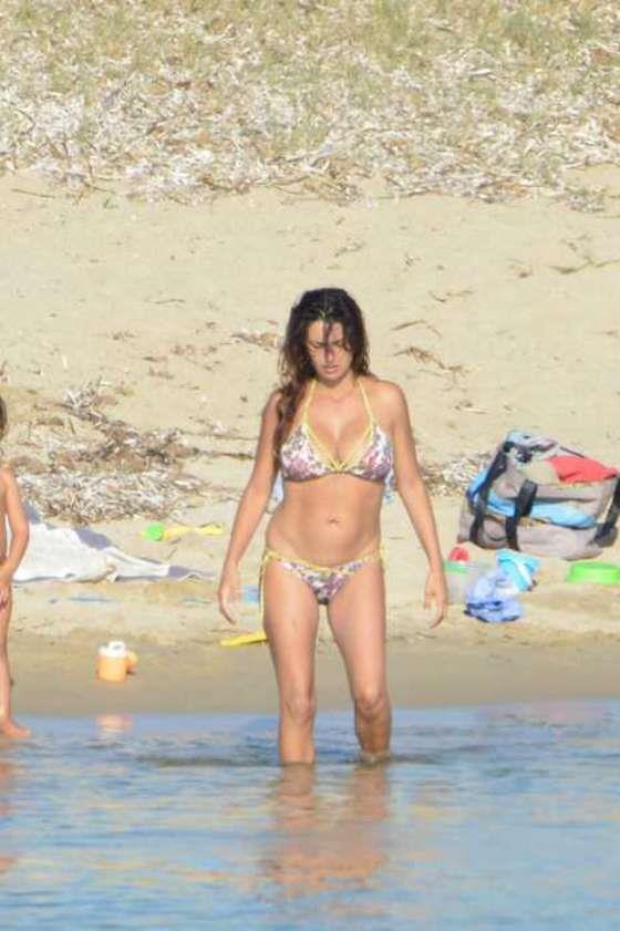 Penélope Cruz in a bikini