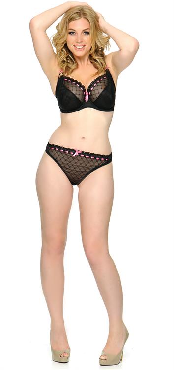 Anonymous in lingerie