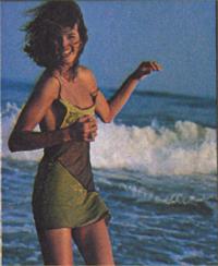 Elle MacPherson in a bikini