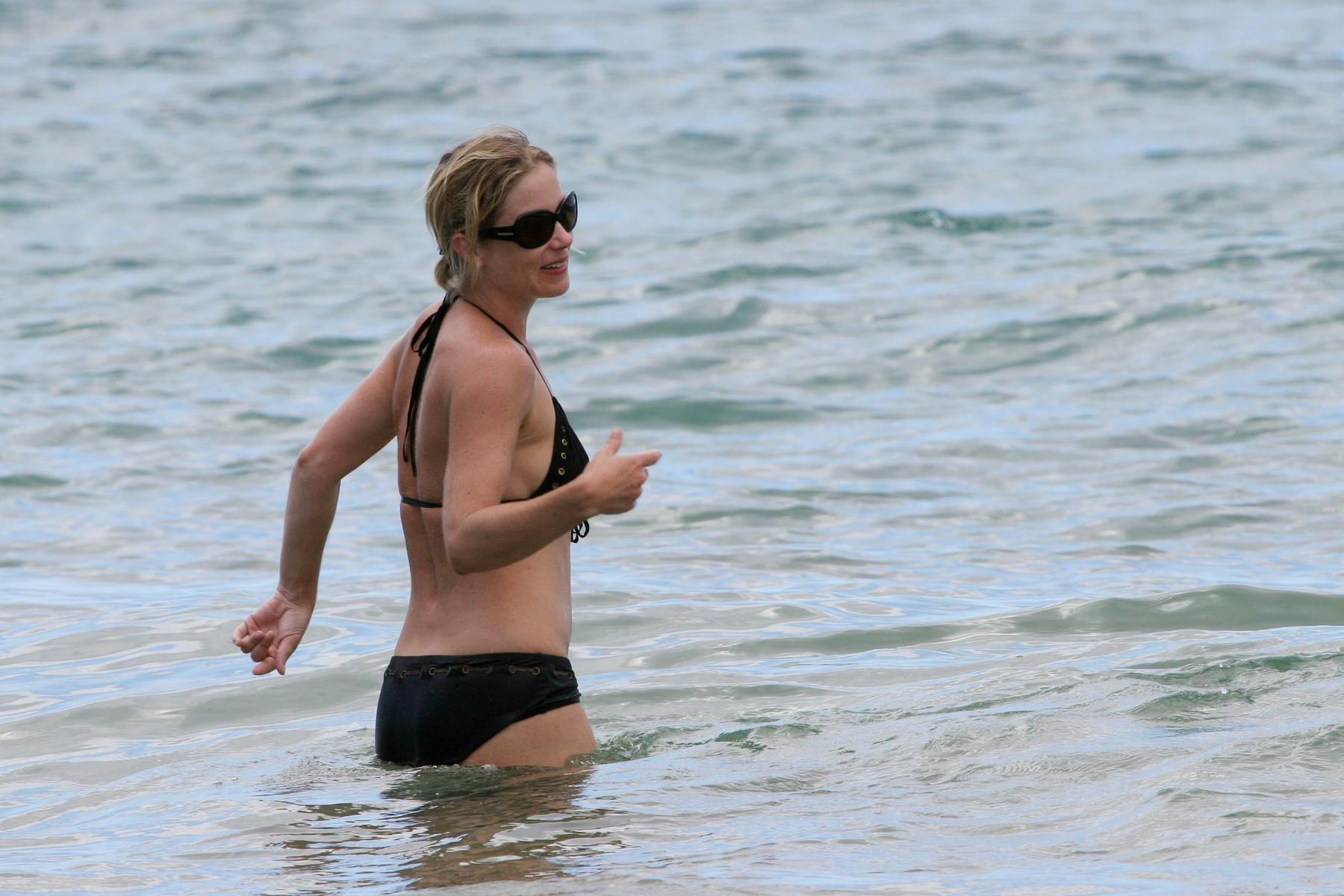 Christina Applegate in a bikini. 