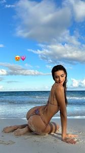 Liza Kovalenko in a bikini