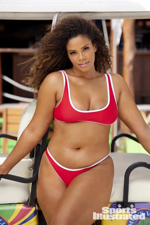 Kamie Crawford in a bikini