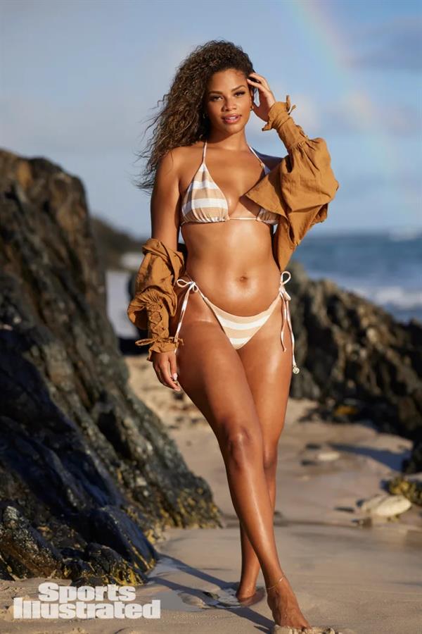 Kamie Crawford in a bikini