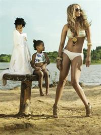 Tyra Banks in a bikini