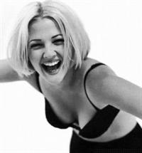 Drew Barrymore in lingerie