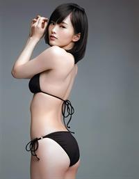 Sayaka Yamamoto in a bikini