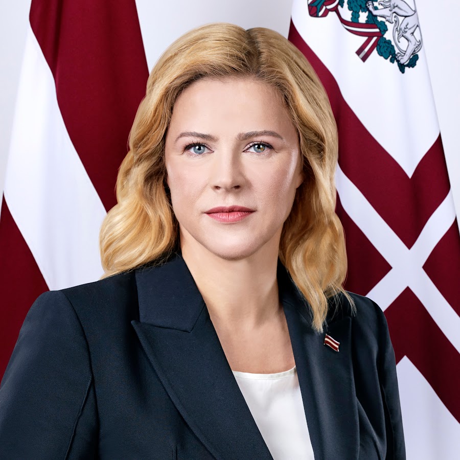 Evika Silina, prime minister of Latvia