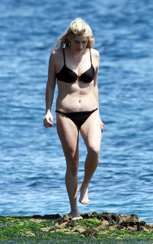 Kesha in a bikini