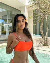 Marta Diaz in a bikini