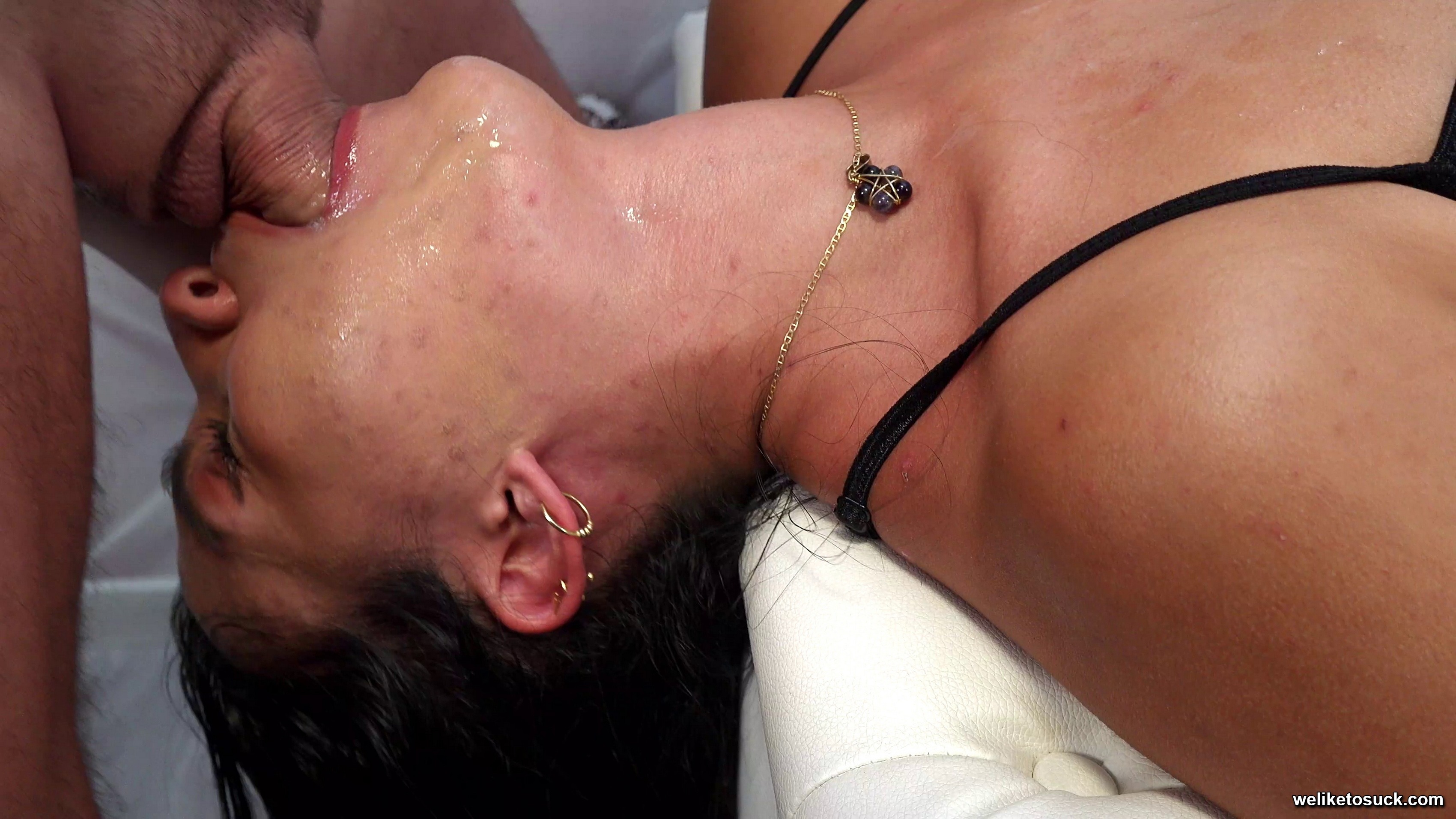 Wet And Sloppy Sucking