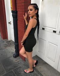 Bianca Cardenas taking a selfie