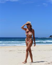 Kyrah Brock-Fenton in a bikini