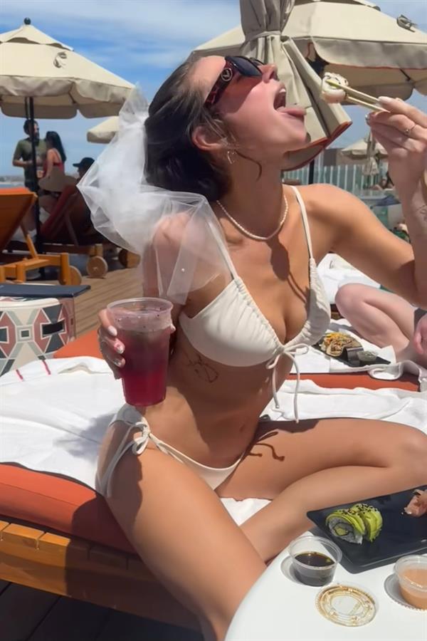 Joanie in a bikini