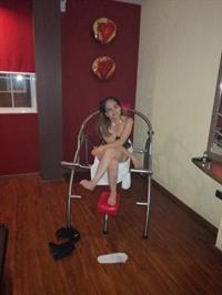 Lupis taking a selfie