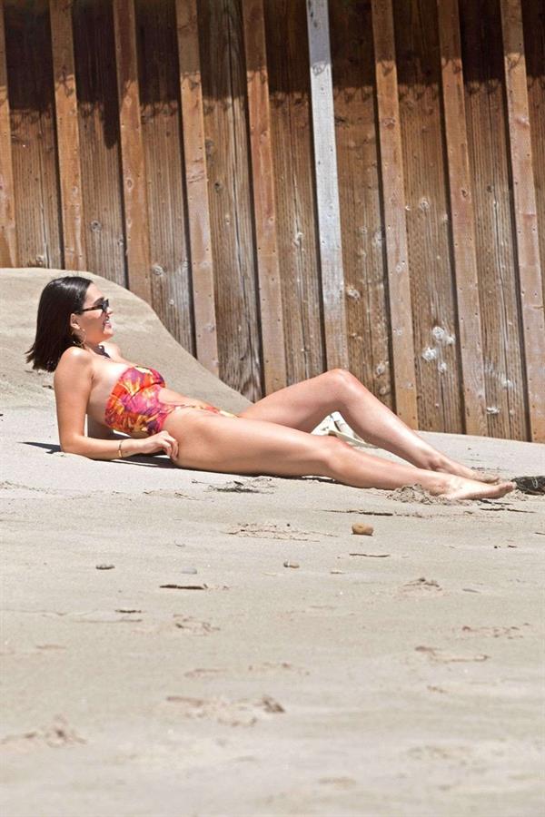 Amelia Hamlin in a bikini