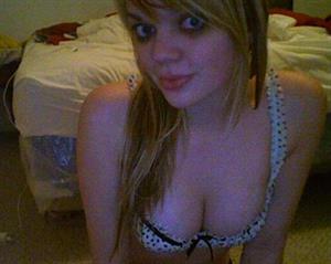 Anonymous in lingerie