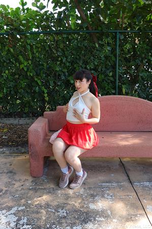 Pixie FTV Nude Pictures Big Red Couch