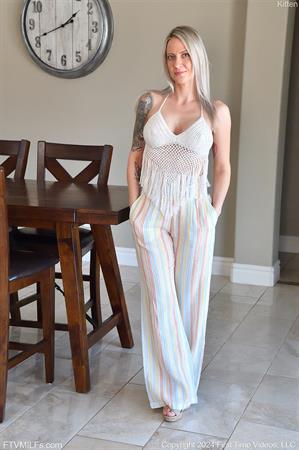 Kitten FTV Nude Pictures Spreading On The Couch